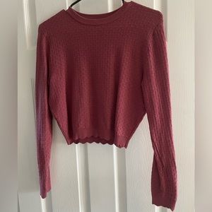 Cropped sweater
